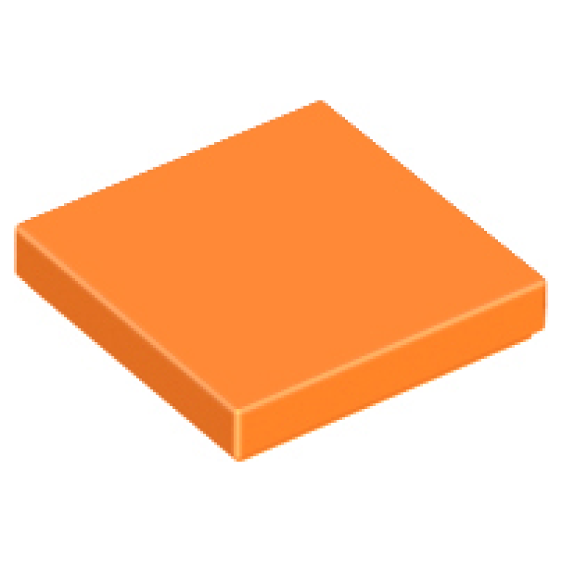 Tegel 2x2 Orange